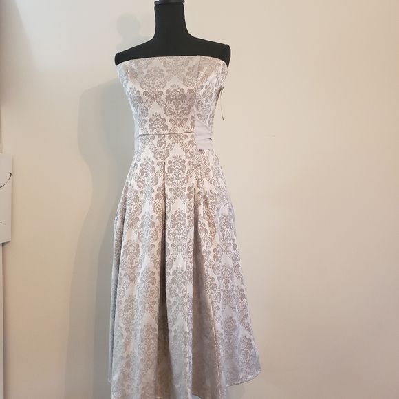 NWT Strapless Midi Dress size 8 Tall - Picture 6 of 6